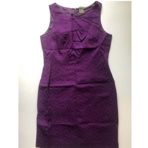 Taylor purple sleeveless dress